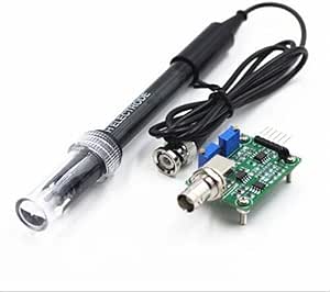 ph0 14 value detect sensor module + ph electrode probe bnc for arduino