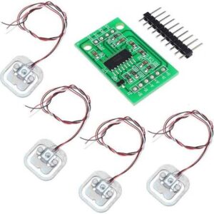 capteur de poids hx711 + 4 cellule de charge 50kg capteur de poids hx711 + 4 cellule de charge 50kg