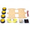 4wd smart robot car chassis kits avec codeur de vitesse