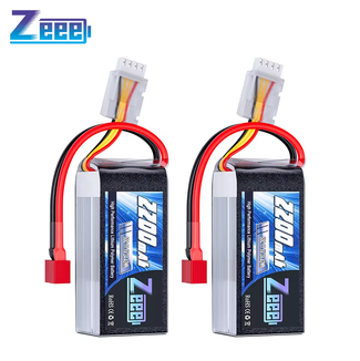 batterie lipo 2200mah 11.1v 50c zeee 3s prise deans