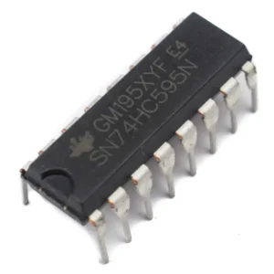74hc595 8 bit serial to parallel shift register tri state