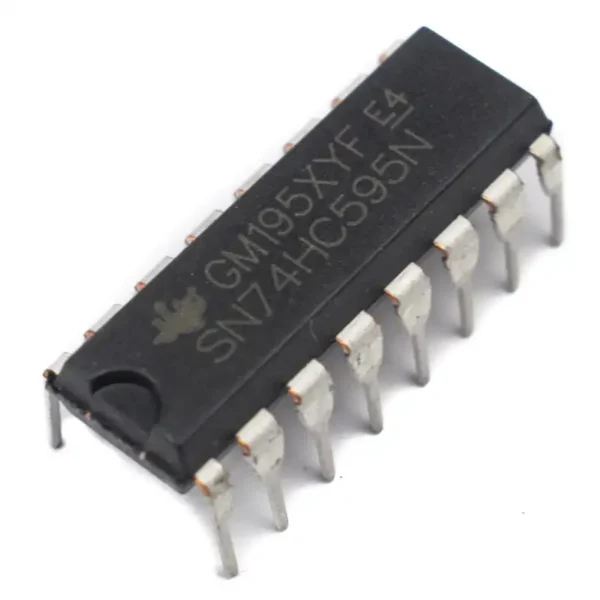 74hc595 8 bit serial to parallel shift register tri state