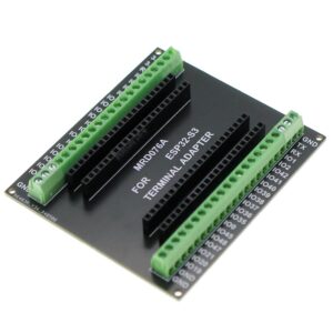 bouclier à vis de module esp32 s3, dc 3,3 v 5,5 v pour connexions de câble 24 ~ 18 awg bouclier à vis de module esp32 s3, dc 3,3 v 5,5 v pour connexions de câble 24 ~ 18 awg
