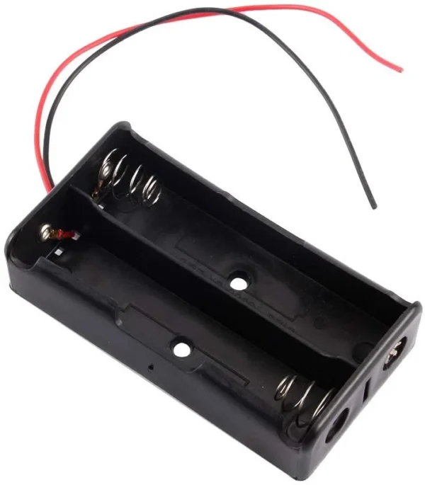 boite de support de batterie 18650 x2