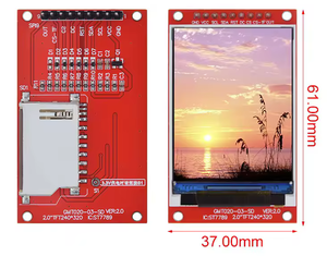 écran tft 2.0 ‘’ st7789v 240x320