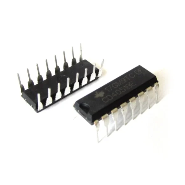 cd4051 single 8 channel analog multiplexer/demultiplexer