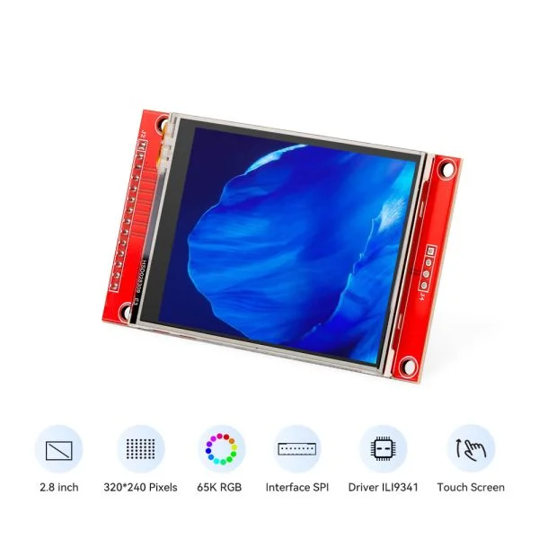 2.8 inch tft module with touch ili9341