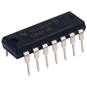 cd4011be quad 2 input nand gate