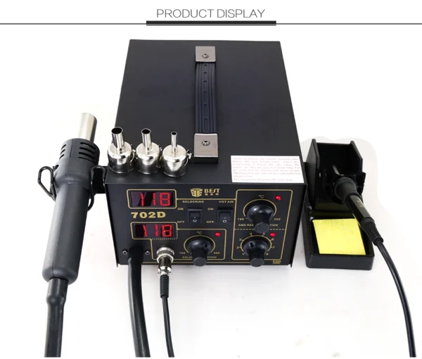 station de soudage a air chaud 650w best 702d