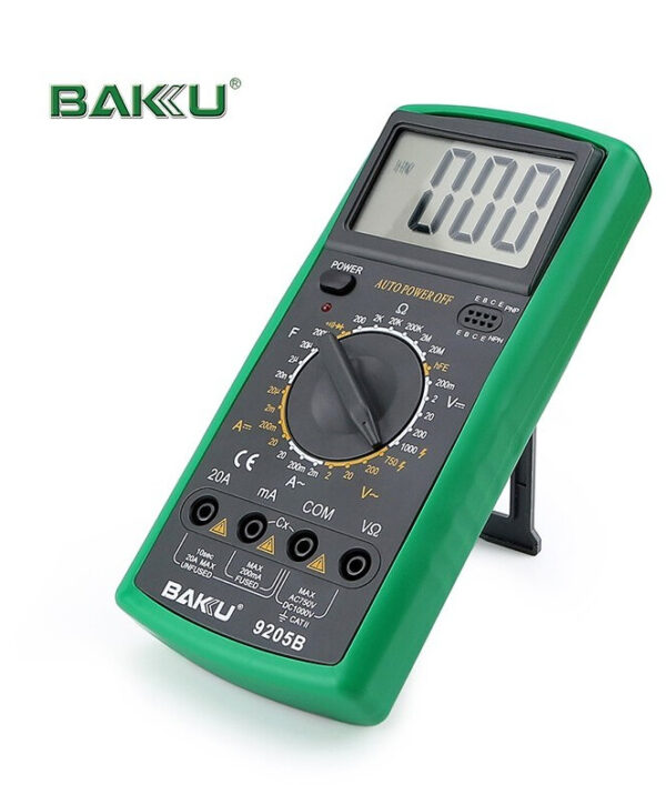 multimètre digital baku bk9205b
