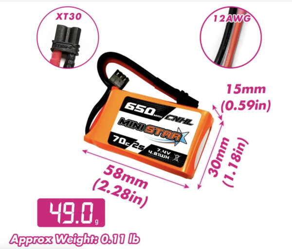 CNHL 650mah_